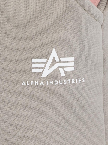 ALPHA INDUSTRIESTapered Hlače - bež boja