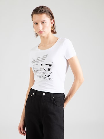 EA7 Emporio Armani Särk, värv valge: eest vaates