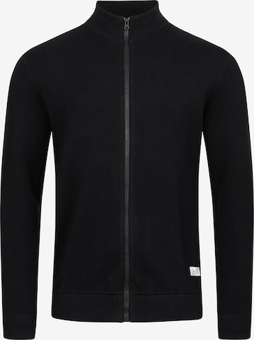 INDICODE JEANS Sweater 'Marco' in Black: front