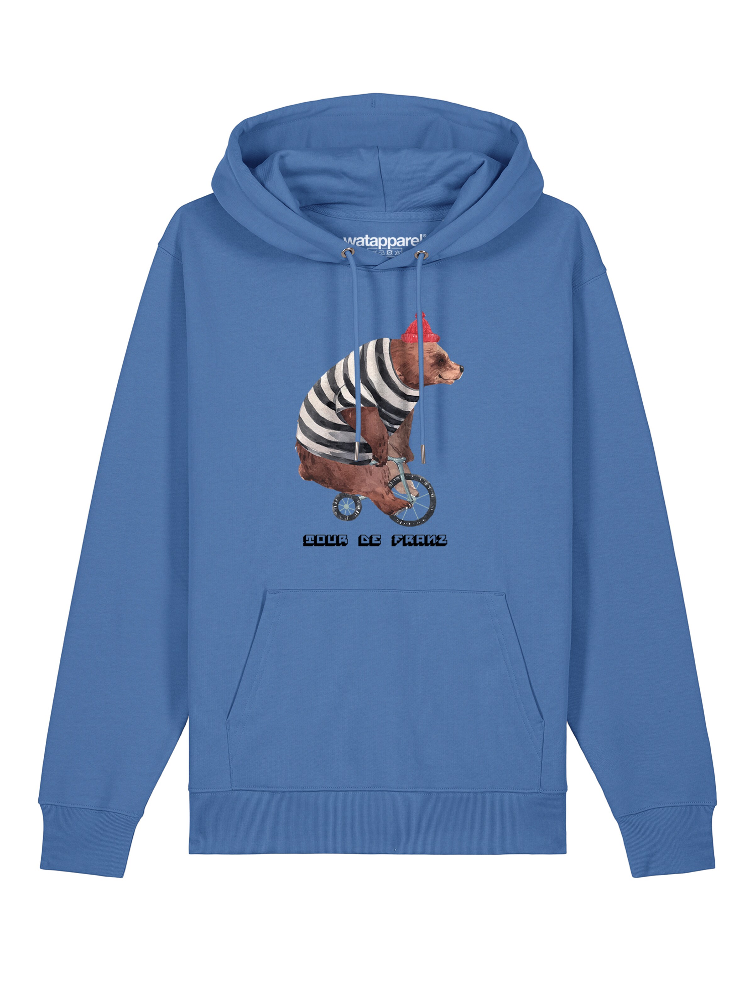 Sweat-shirt 'Tour de Franz' Watapparel en bleu : devant