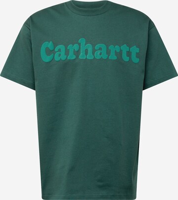 Tricou 'Bubbles' de la Carhartt WIP pe verde: față