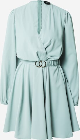 Robe AX Paris en vert : devant