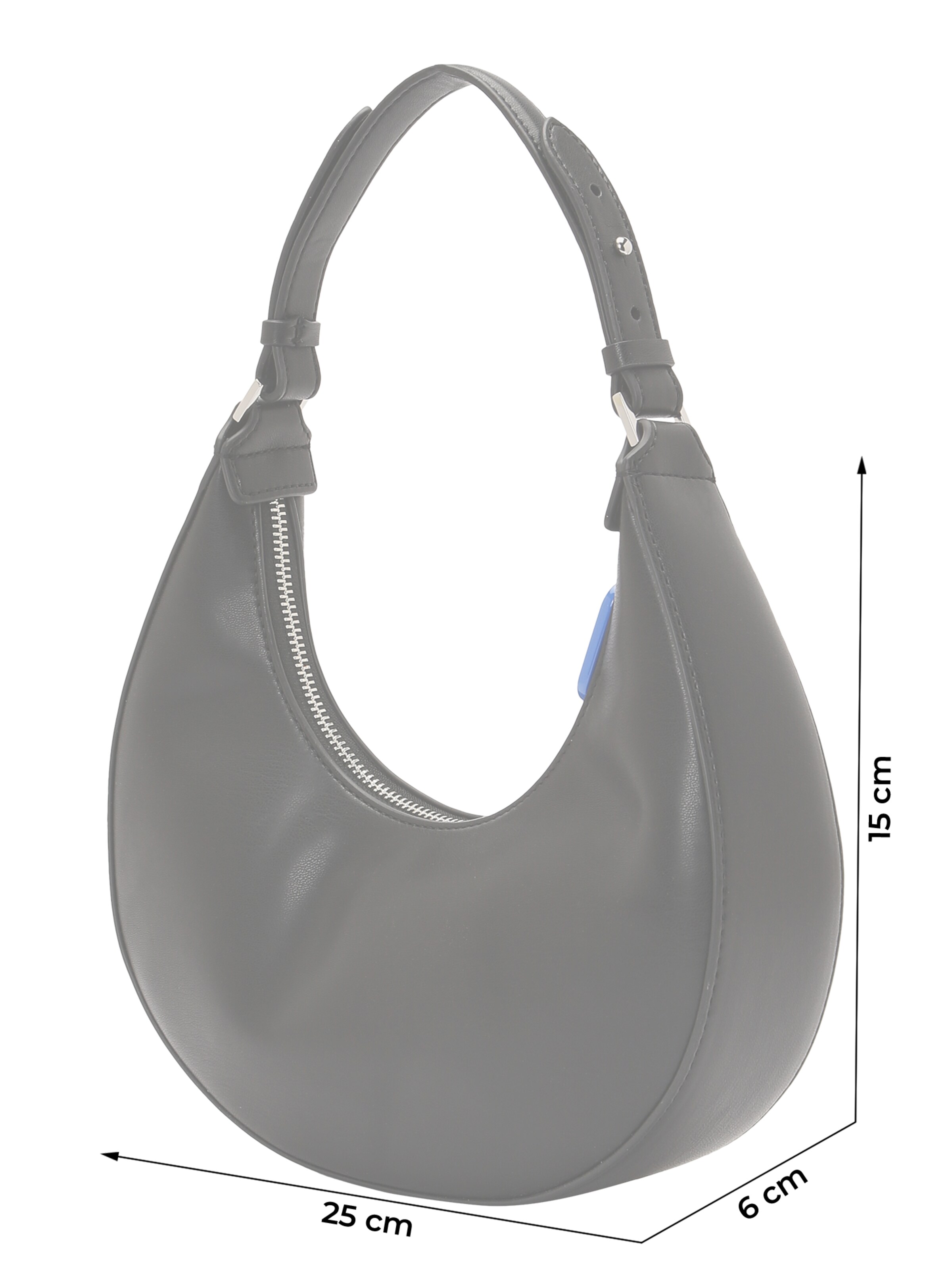 Borsa a spalla di KARL LAGERFELD JEANS in nero