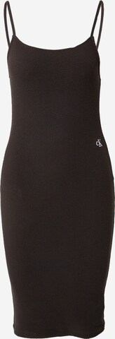 Calvin Klein Jeans Καλοκαιρινό φόρεμα σε μαύρο: μπροστά