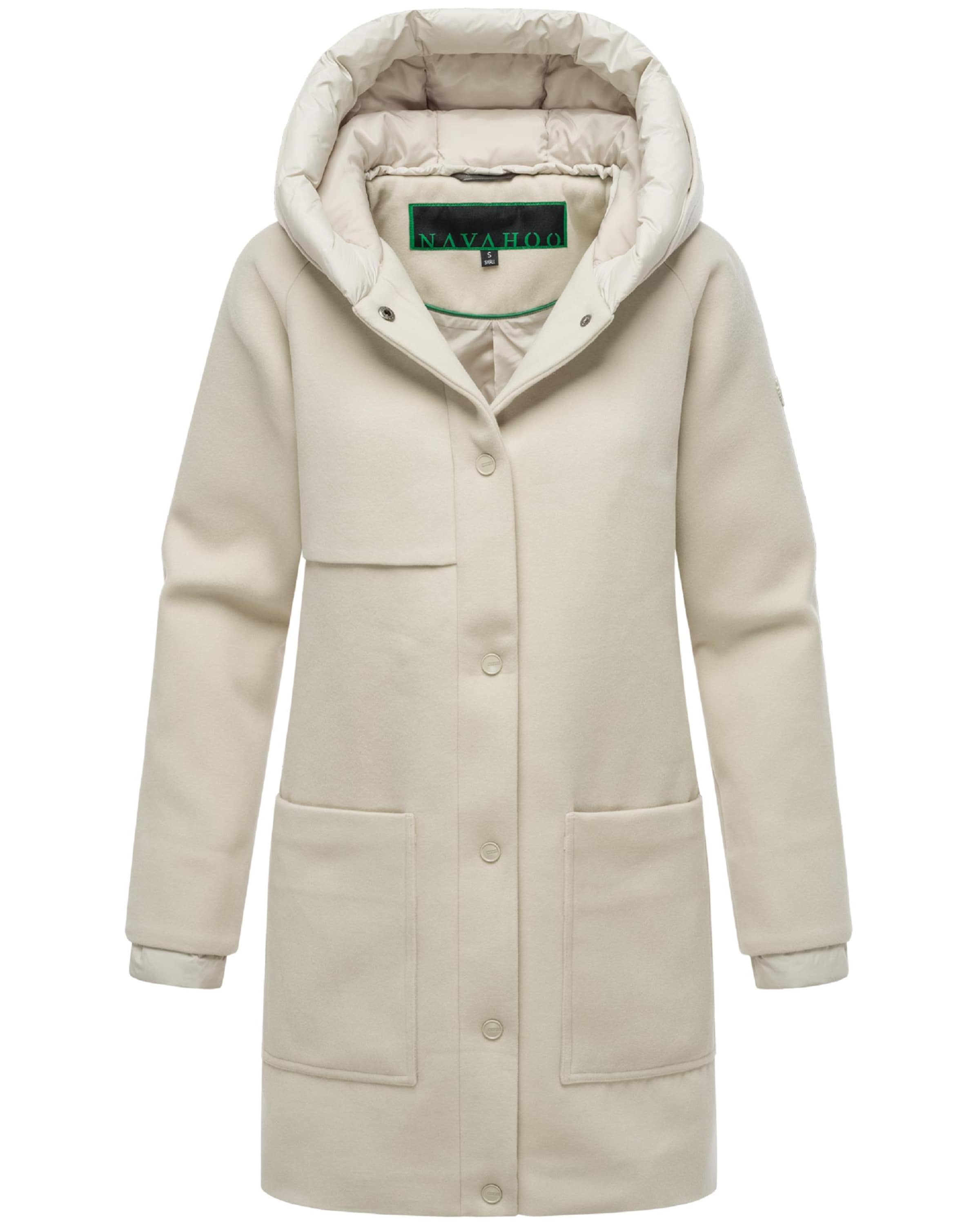 Cappotto invernale 'Flauschwunder 14' di NAVAHOO in grigio