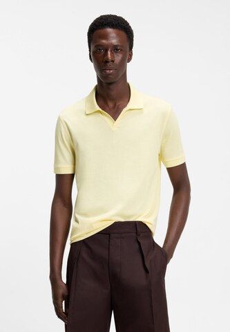BOSS Shirt 'Ponti' in Yellow: front