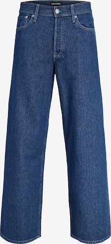 JACK & JONES Wide leg Jeans 'JJIDave JJJax' in Blauw: voorkant