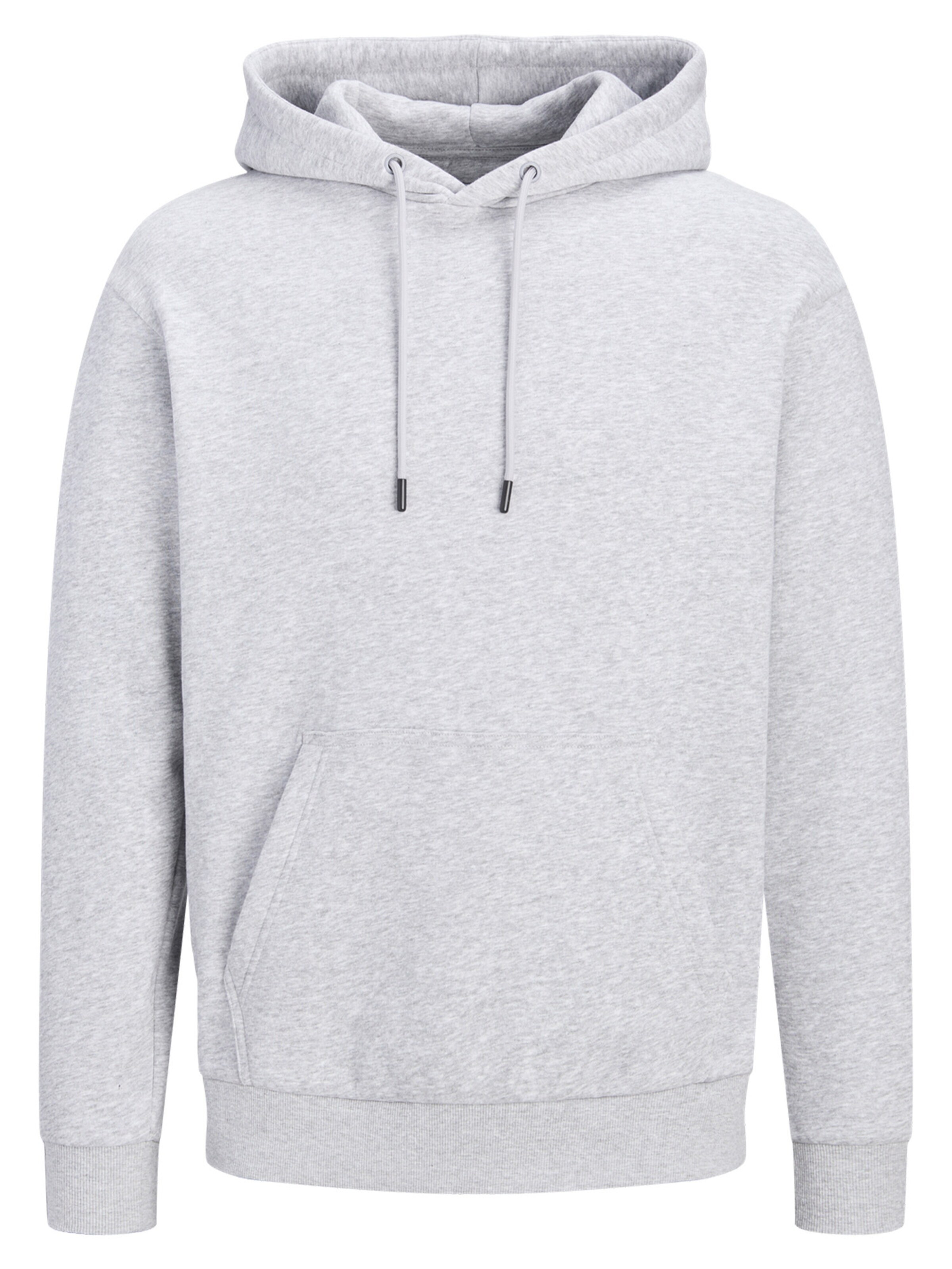 JACK & JONES Sweatshirt 'Bradley' in Grey: front