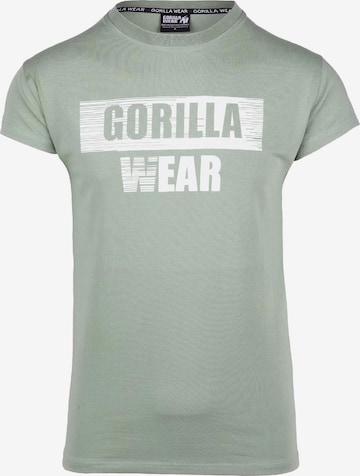 Gorilla Wear Funktionsshirt 'Murray' in Grün: Vorderseite