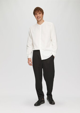 QS Regular fit Button Up Shirt in White