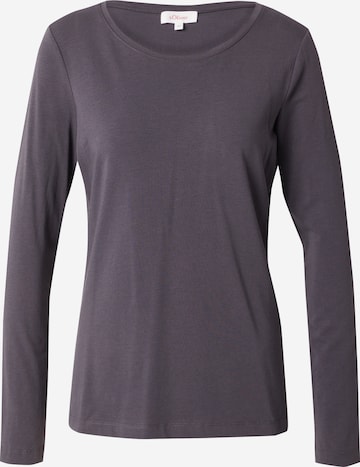T-shirt s.Oliver en gris : devant
