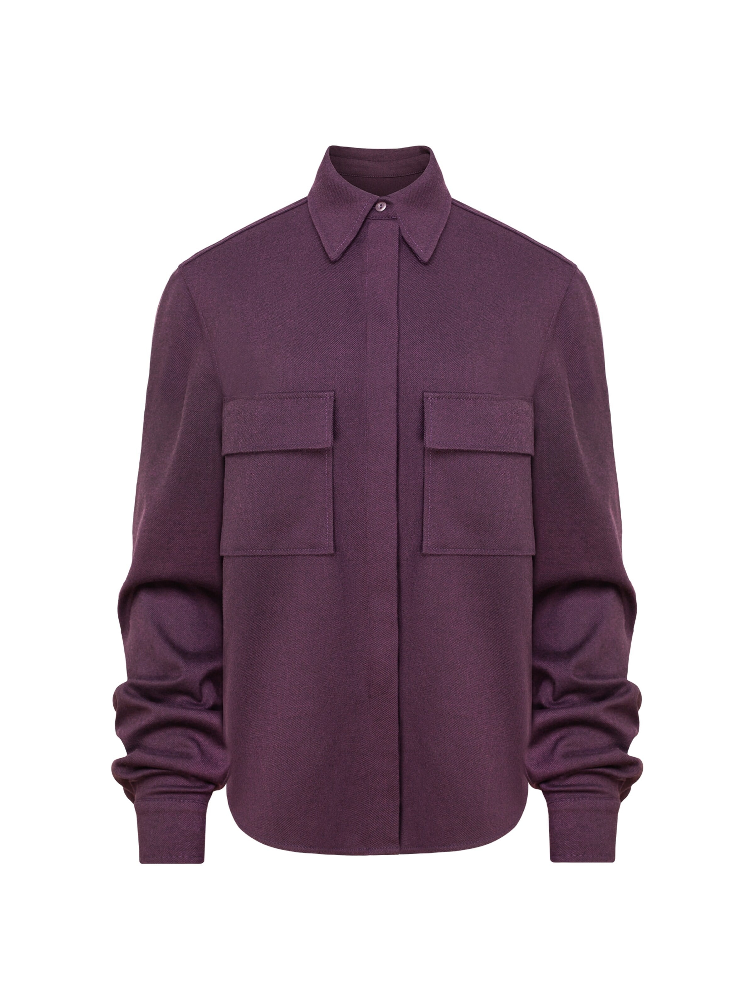 mandragora Blouse 'Omaro' in Purple: front