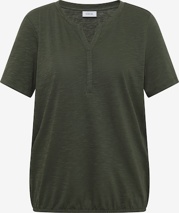 CECIL T-Shirt in Grün: Vorderseite