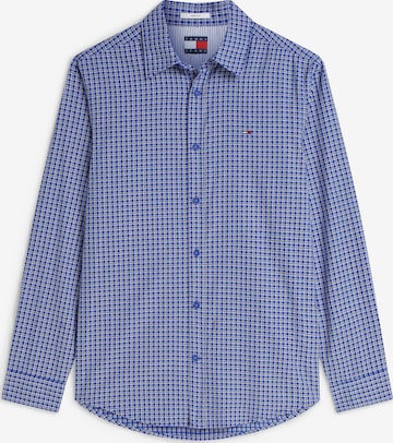 Tommy Jeans Regularny krój Koszula w kolorze niebieski: przód
