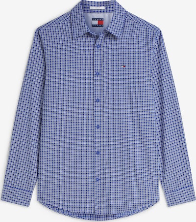 Tommy Jeans Košulja u kobalt plava / crna / bijela, Pregled proizvoda