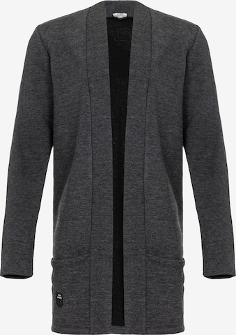 Redbridge Knit Cardigan 'Bakersfield' in Grey: front