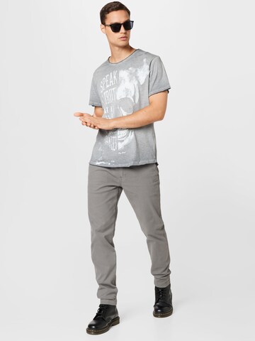 Key Largo T-Shirt 'SPEAKER' in Grau