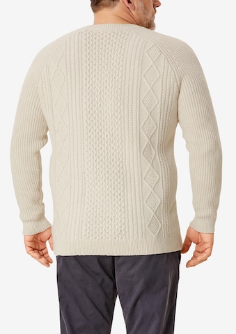 s.Oliver Men Big Sizes Pullover in Beige