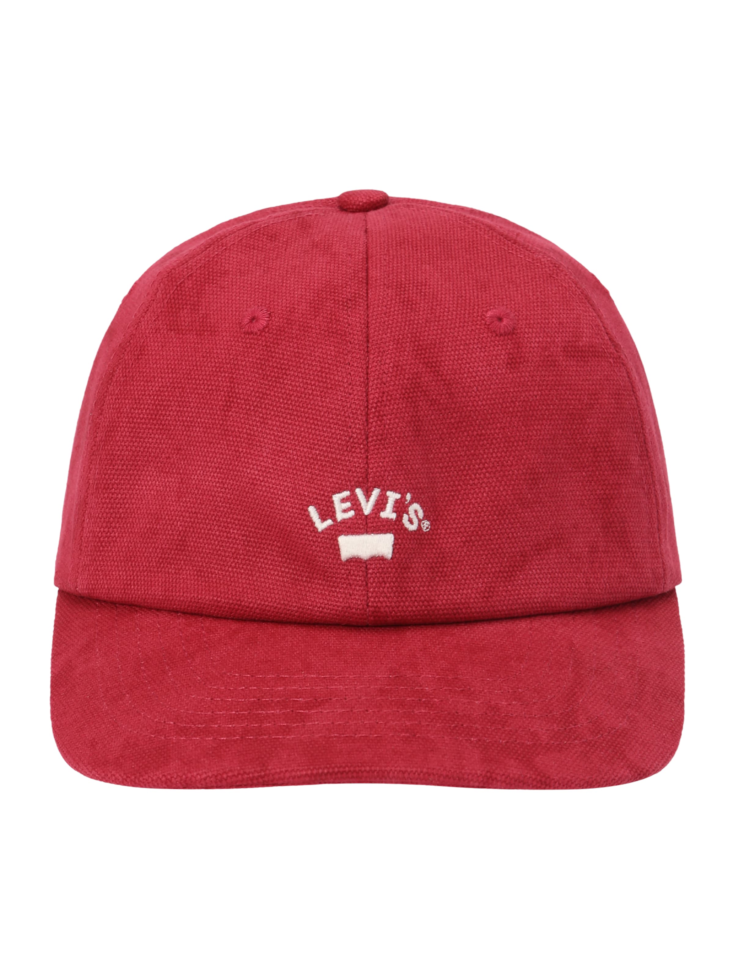 LEVI'S ® Шапка с козирка 'LAZY GIRL' в червено