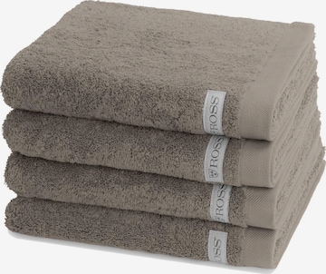 ROSS Handtuch 'Sinfonie' in Grau: Vorderseite