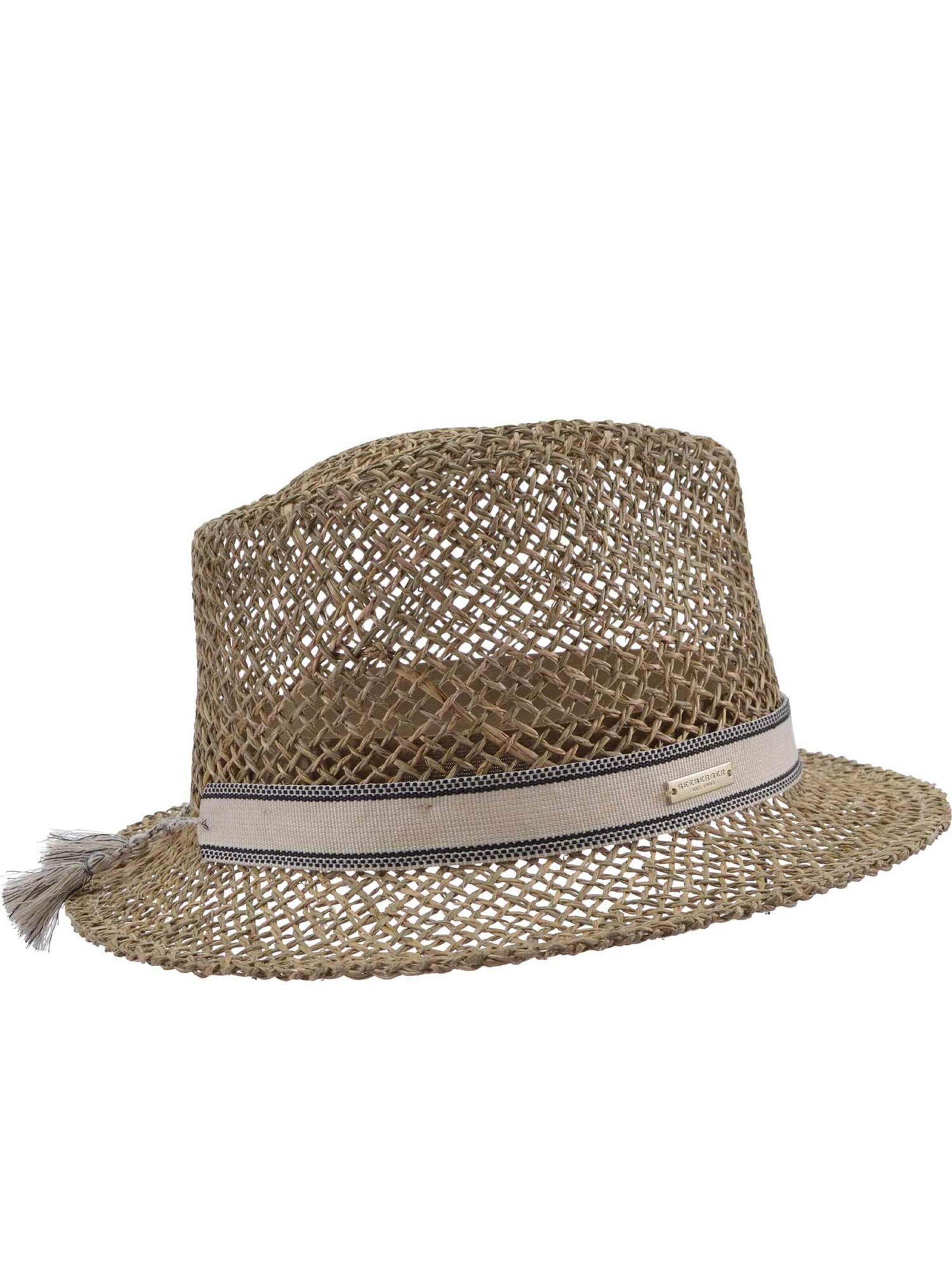 Seeberger Hat 'Hut' in Black: front