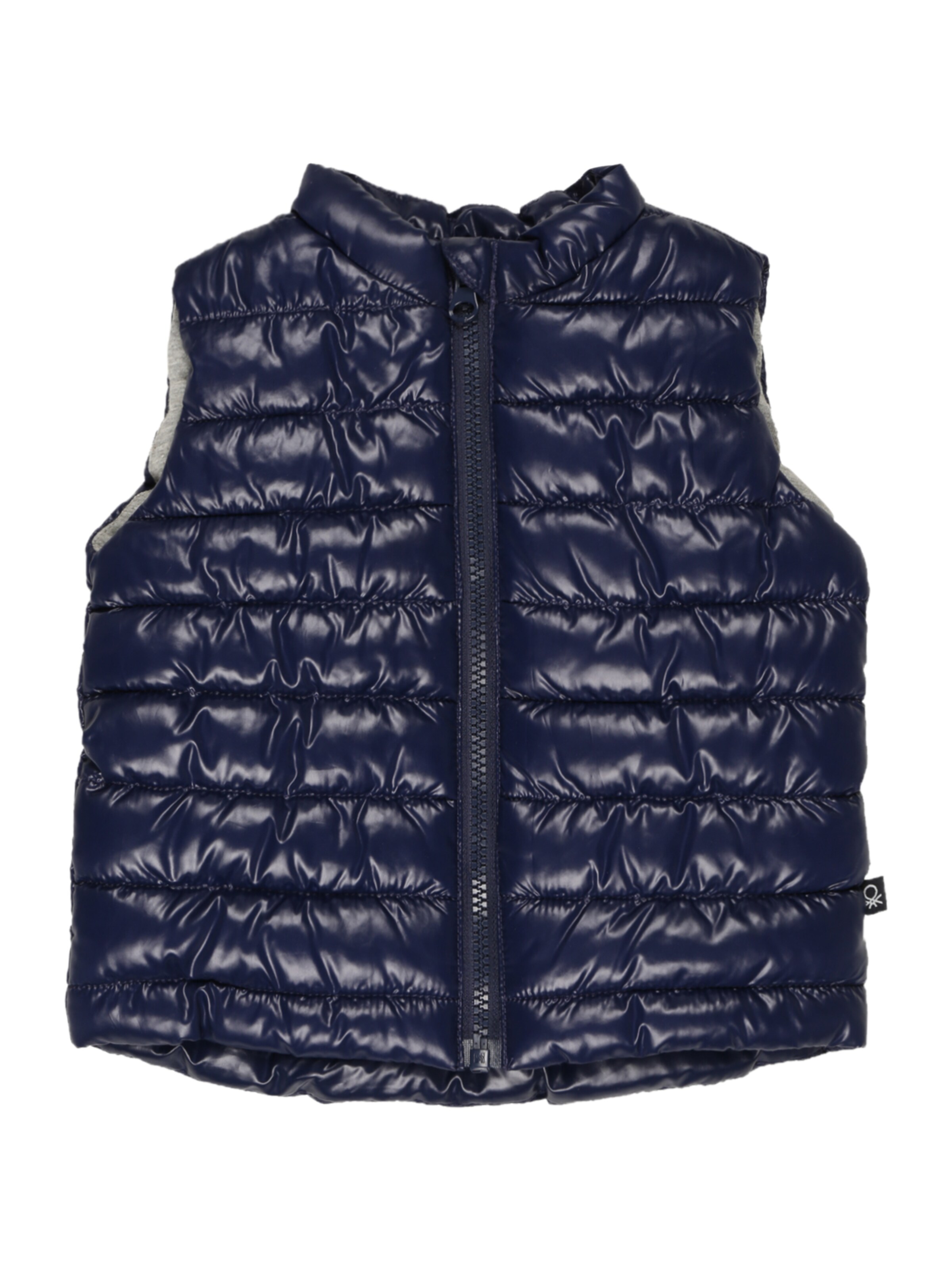 United Colors Of Benetton Mädchen Weste - Warme Steppweste Mit Kapuze