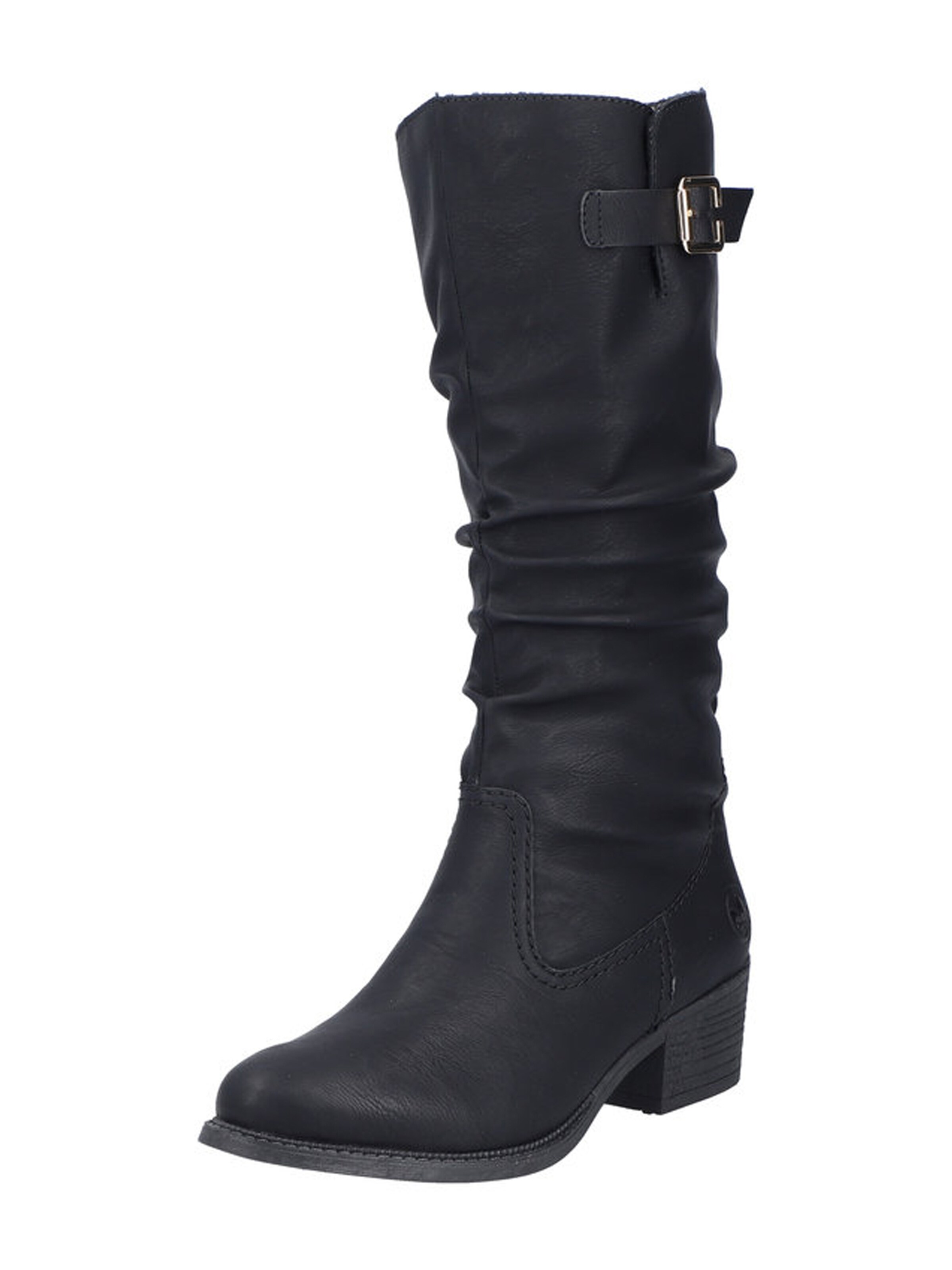 Rieker Boots in Black: front
