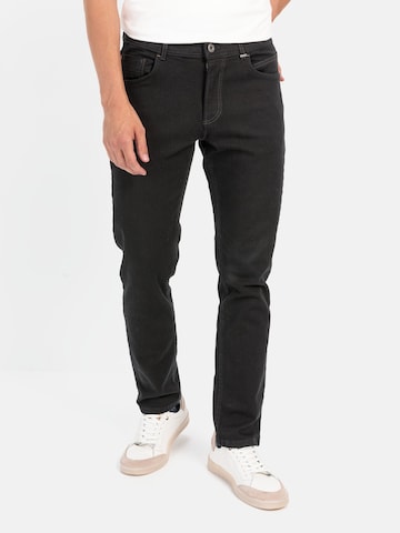 CAMEL ACTIVE - regular Vaquero 'Houston' en negro: frente