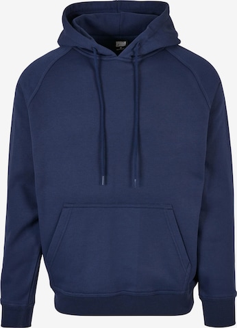 Urban Classics Sweatshirt in Blue: front