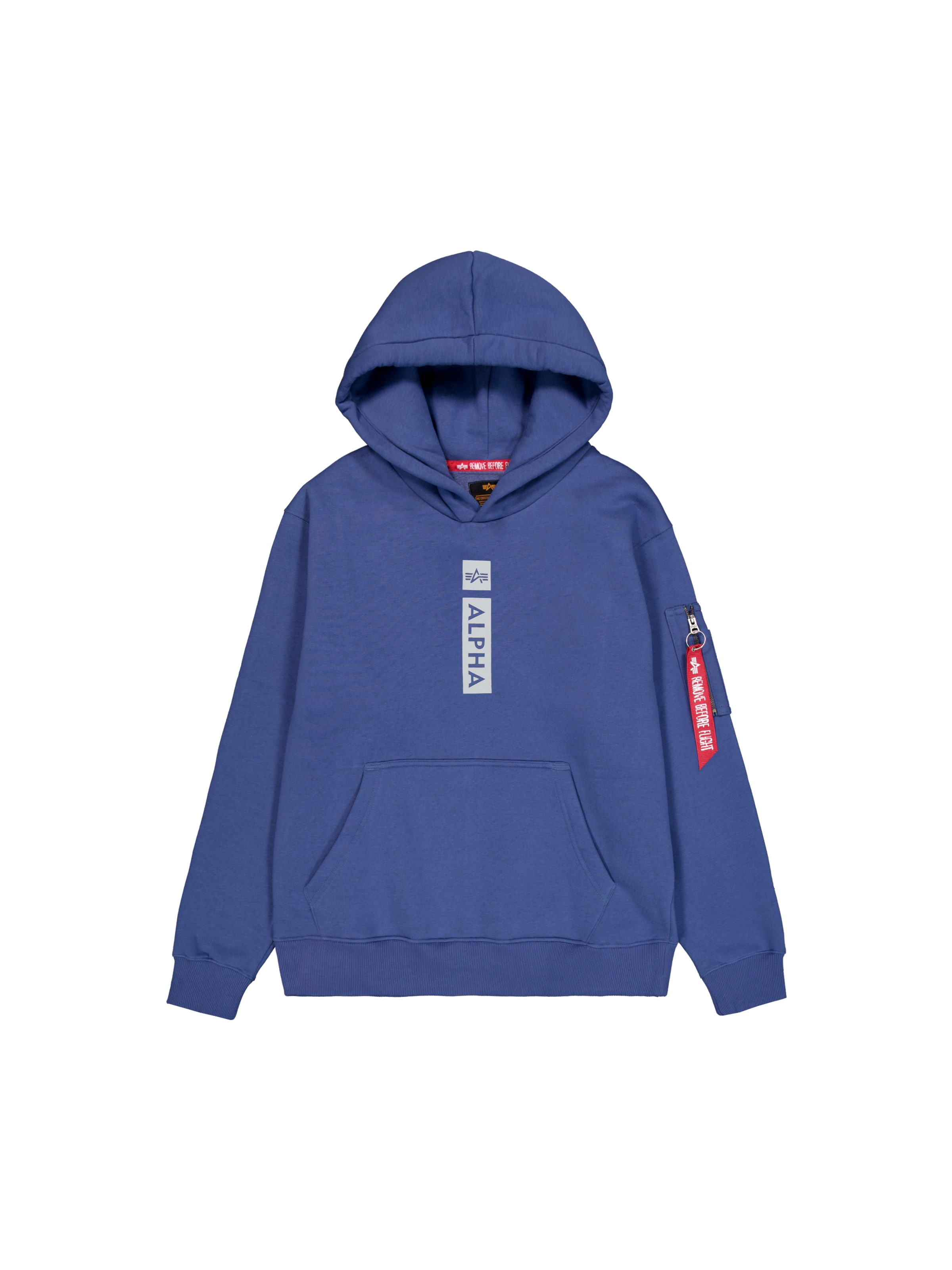 Sweat-shirt ALPHA INDUSTRIES en violet : devant