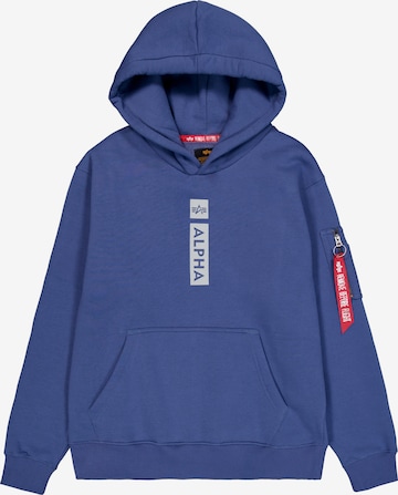 purpurinė ALPHA INDUSTRIES Megztinis be užsegimo: priekis