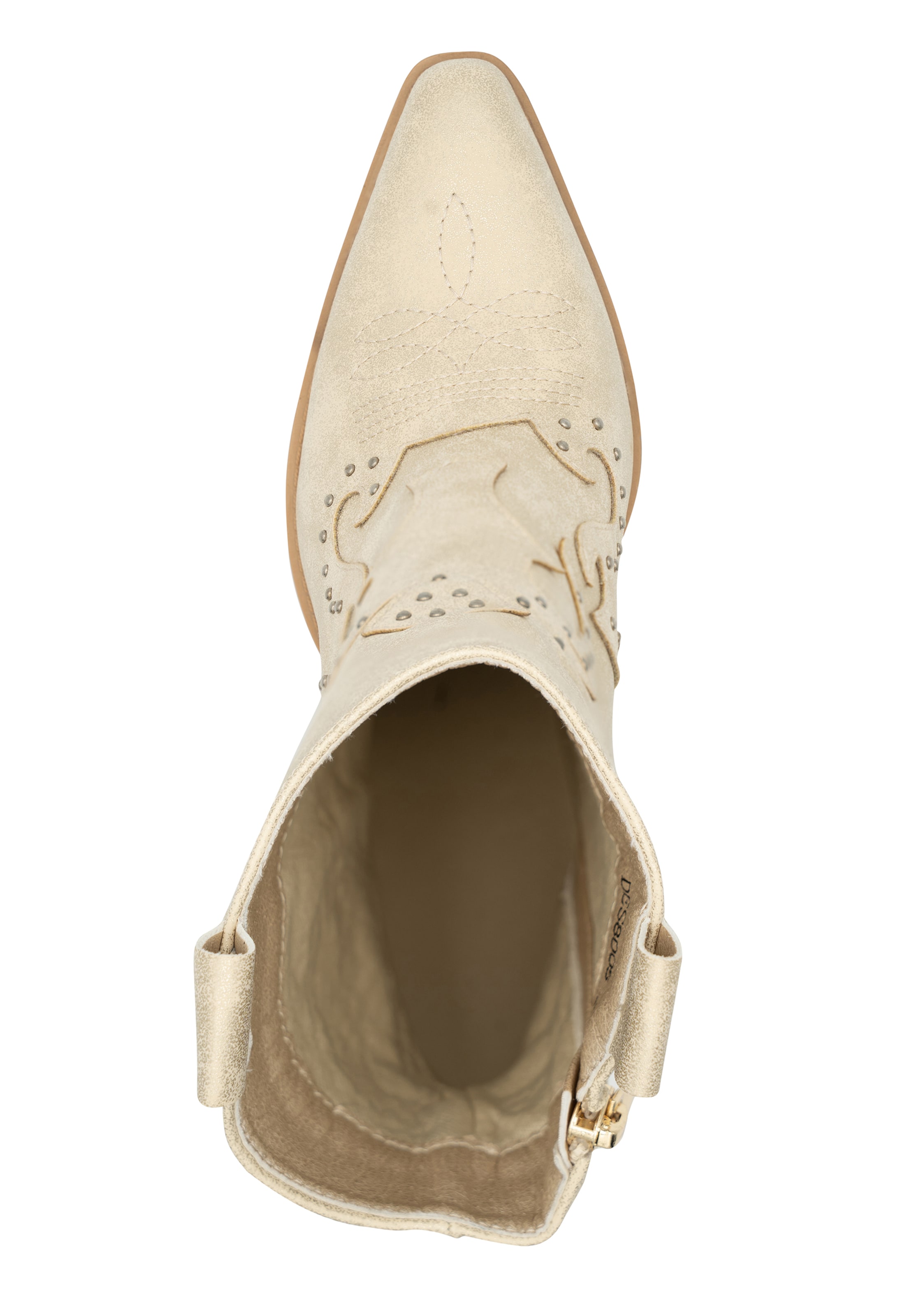 Salinyang Cowboy boot in Beige