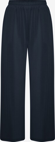 Oxmo Wide leg Broek 'OXBryndis' in Blauw: voorkant