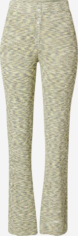 LeGer by Lena Gercke - Acampanado Pantalón 'Arwyn' en verde: frente