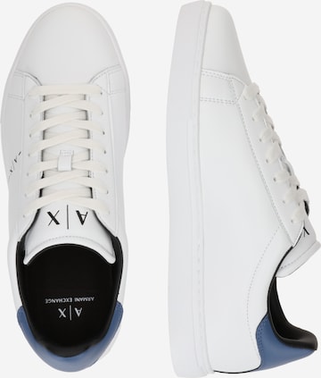 ARMANI EXCHANGE Platform trainers in White