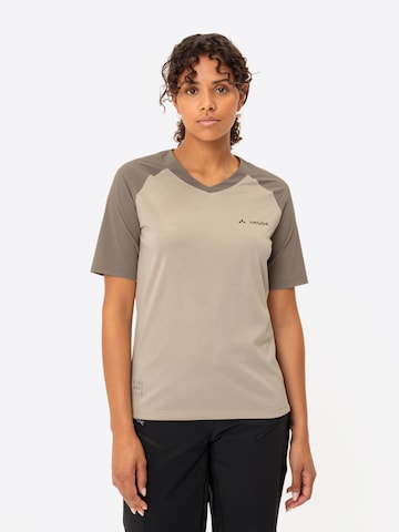 VAUDE Funktionsshirt 'Moab PRO' in Beige: Vorderseite