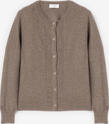 MOTIVI Knit cardigan in Beige: front