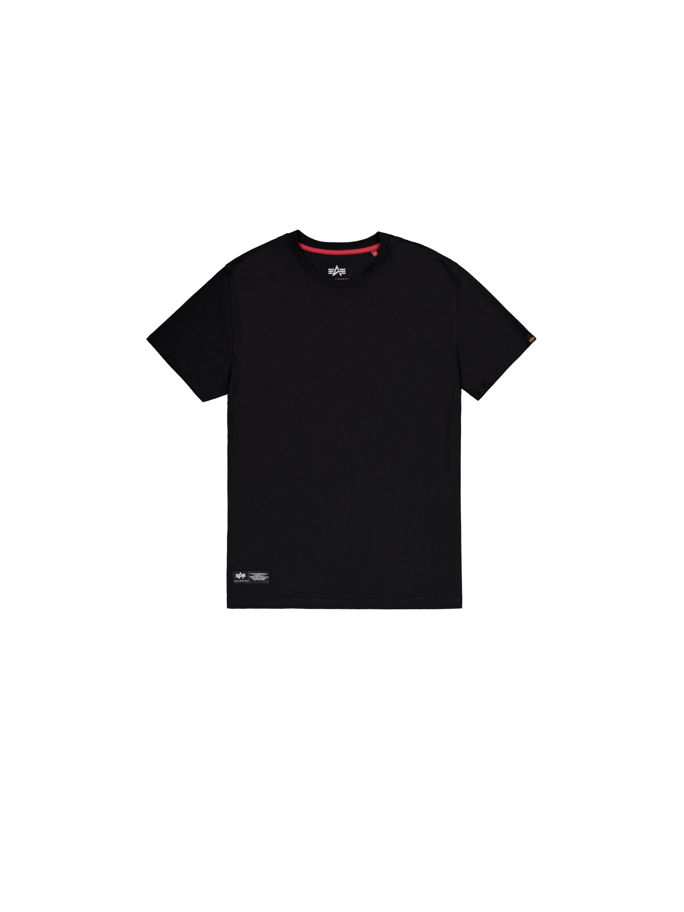 ALPHA INDUSTRIES Shirt in Black: front