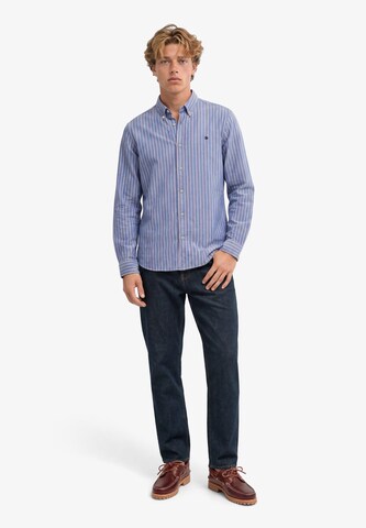 Superdry & Co Regular fit Button Up Shirt in Blue