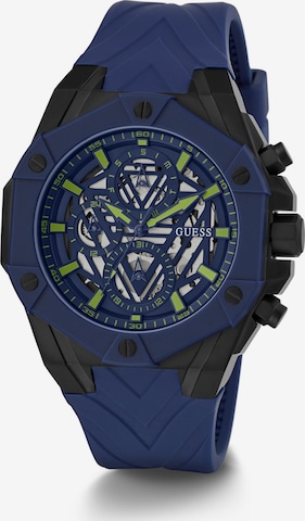 GUESS Analoog horloge ' FORMULA ' in Blauw