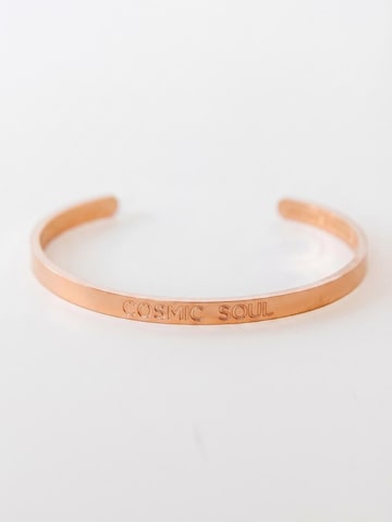 Divasya Armband 'Cosmic Soul'‌‌‌‌‌‌‌‌ in Gold: Vorderseite