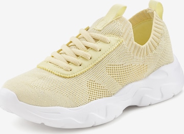 Freyling Sneakers in Yellow: front