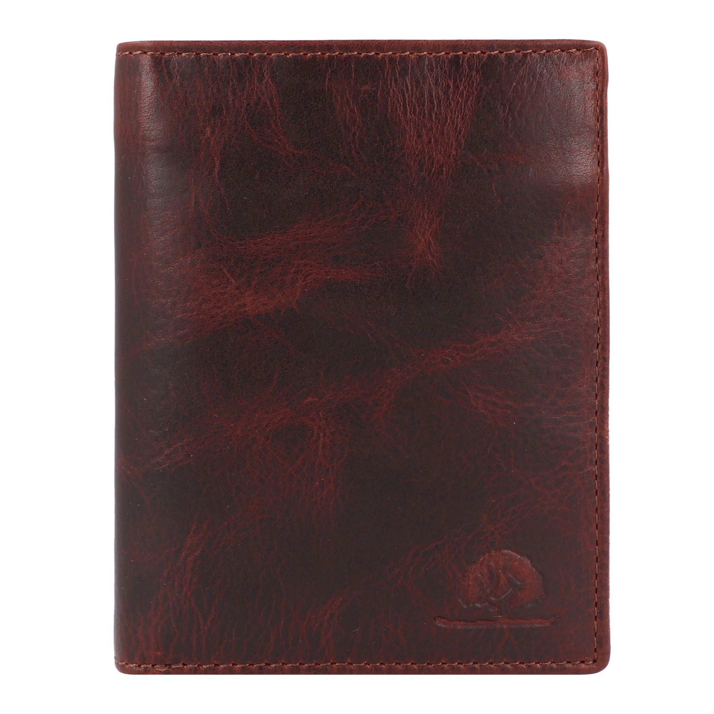 Porte-monnaies 'Rugged' GREENBURRY en marron : devant