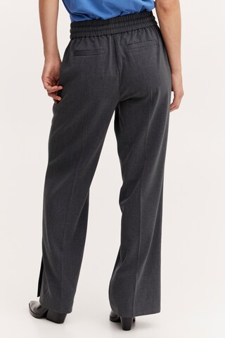 b.young Wide leg Broek in Grijs