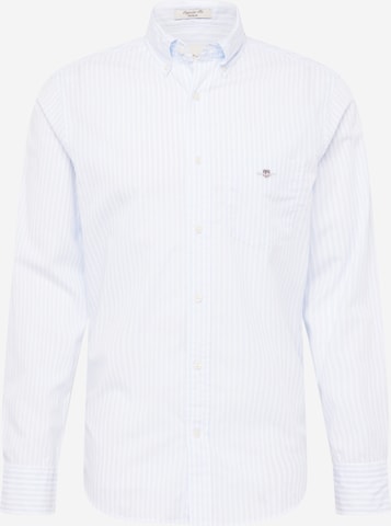 GANT - Regular Fit Camisa clássica em azul: frente