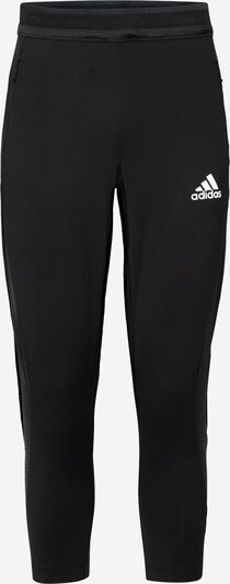 ADIDAS SPORTSWEAR Workout Pants 'Warrior' in Black / White, Item view