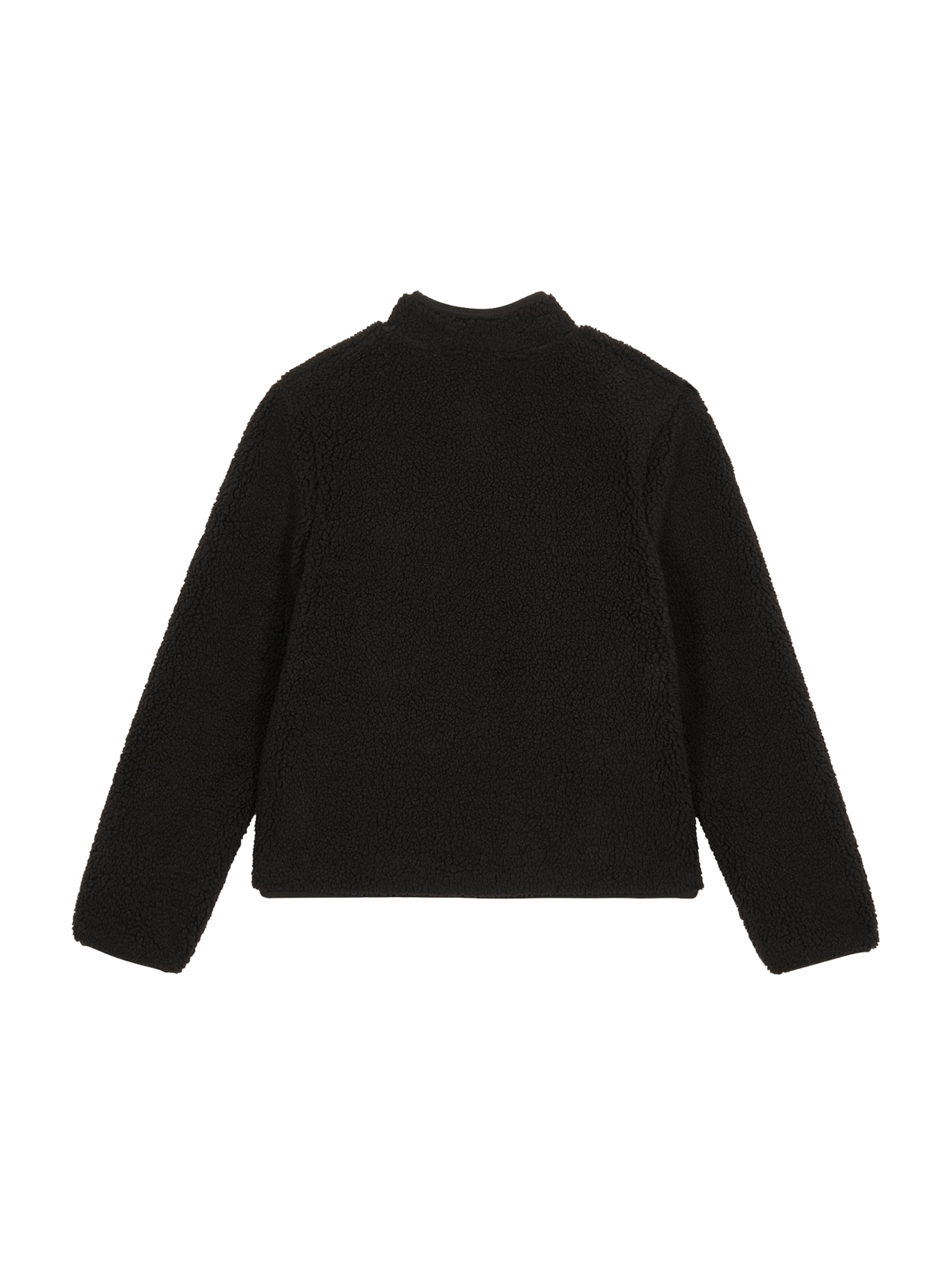 Volcom Fleece Jacket 'Wuzer Fuzzar' in Black