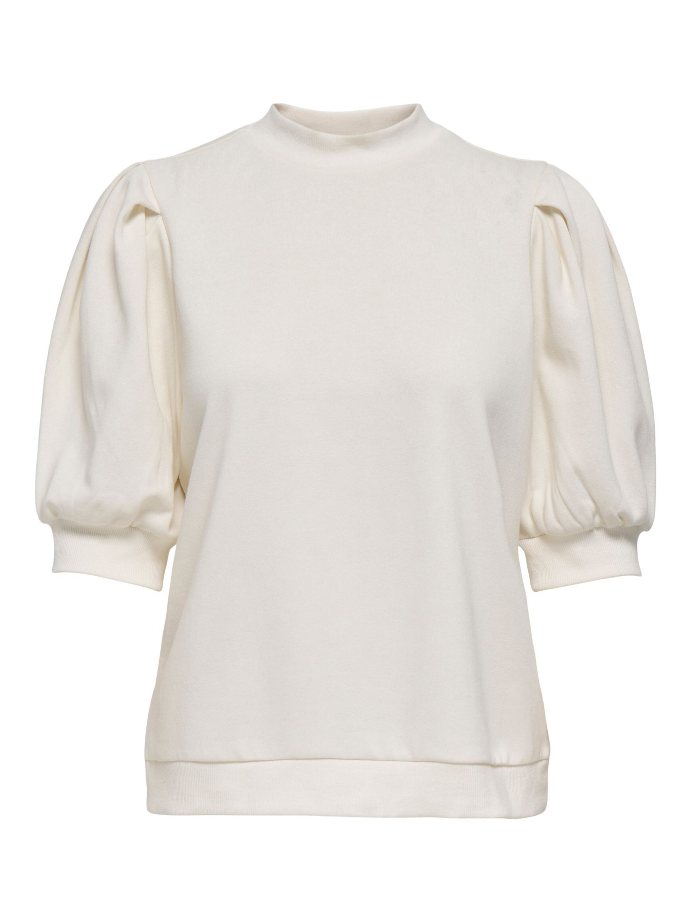 ONLY Sweatshirt in Wit: voorkant