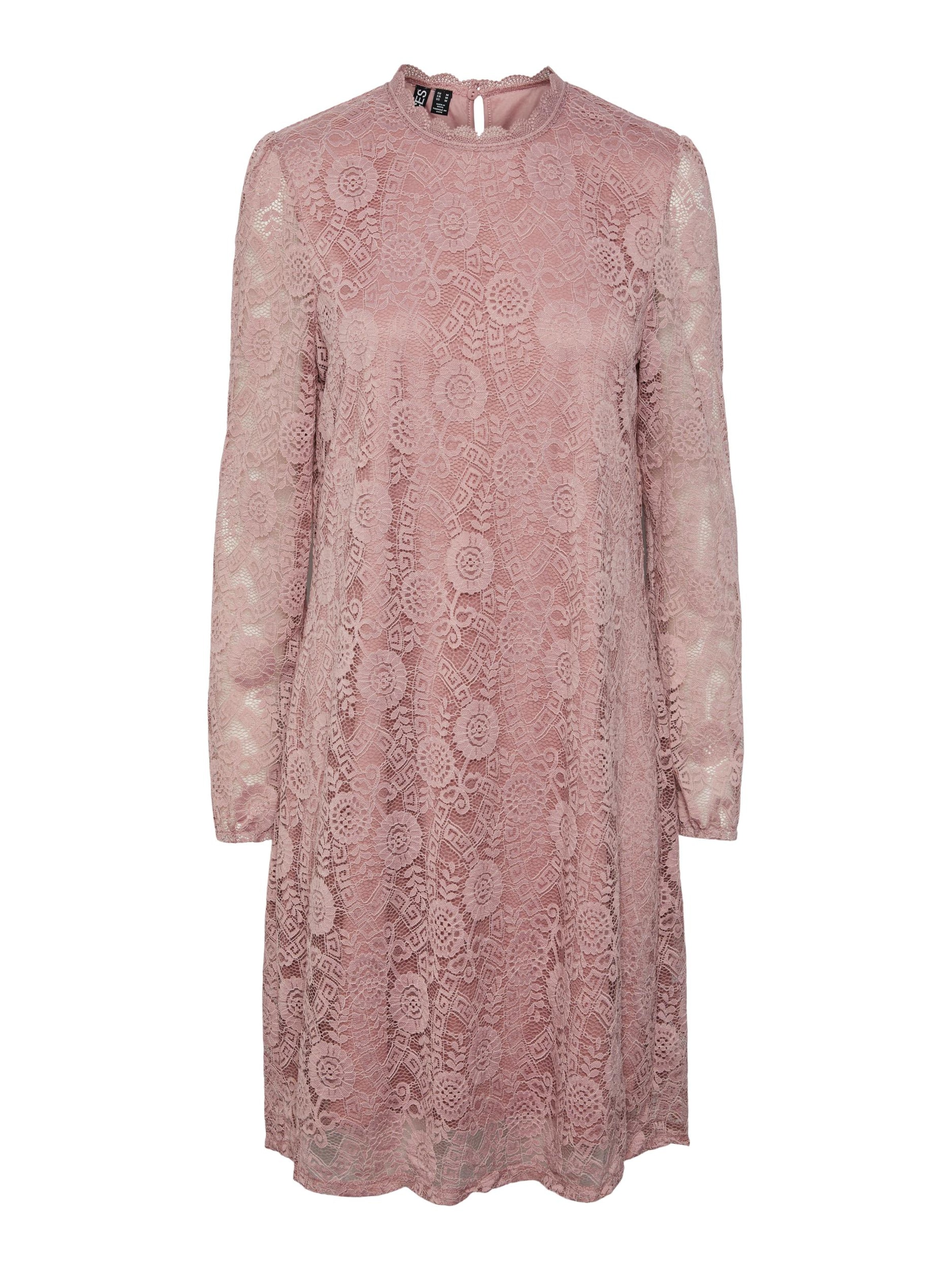 PIECES Kleit, värv roosa: eest vaates