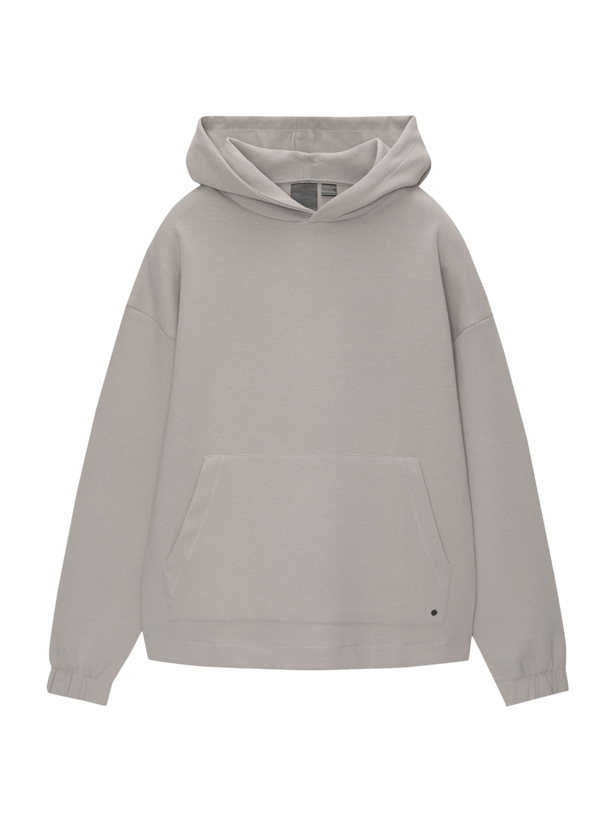 Pull&Bear Sweatshirt in Grijs: voorkant